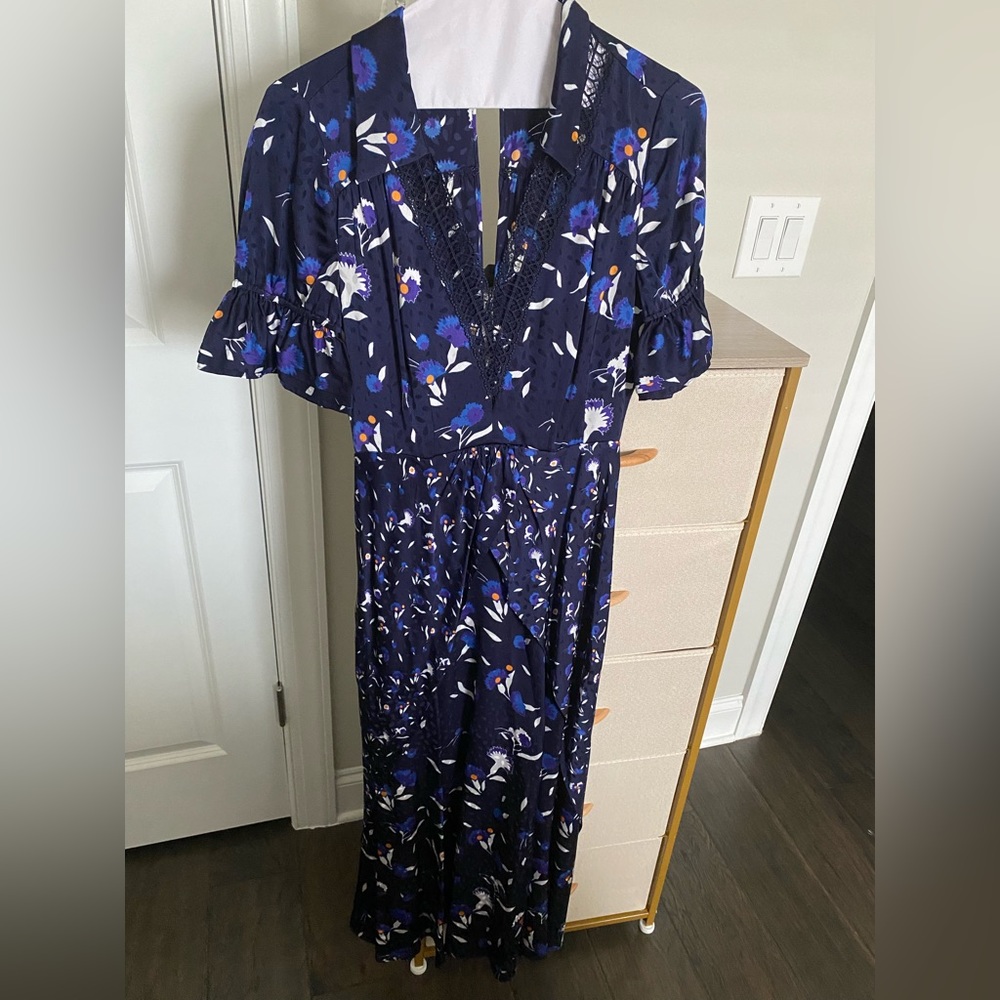Self Portrait Silk Dress